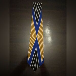 Geometric “Format” Tie